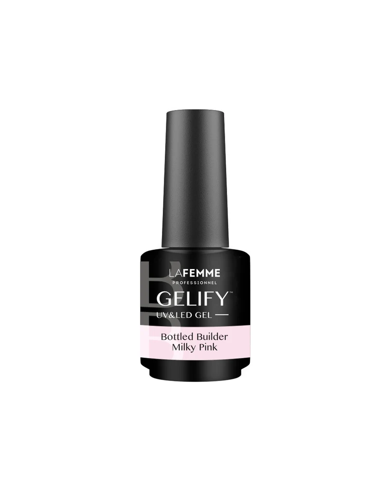 Gelify Gel UV&LED Bottled Builder Milky Pink 15 gr