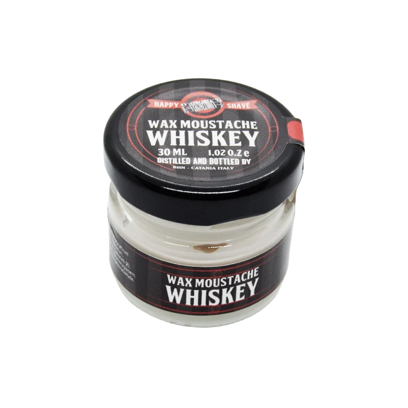 Cera modellante per barba e baffi Moustache Wax Whiskey 30 ml