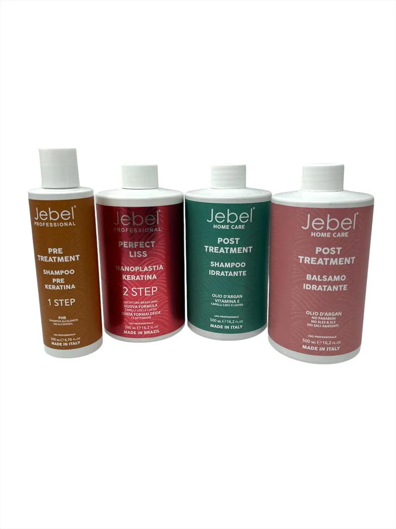 Kit Perfect Liss Nanoplastia Lisciatura Brasiliana Jebel BHN 500 ml