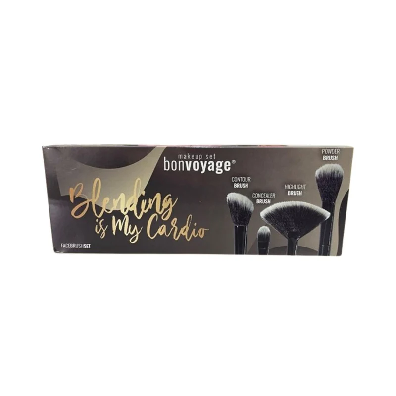 Blending Is My Cardio Set Pennelli per il Viso