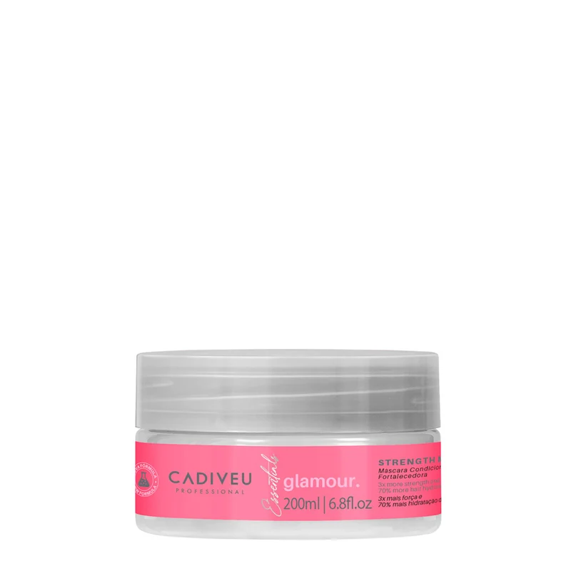 Cadiveu Essentials Glamour Strenght Mask 200ml - maschera rinforzante illuminante