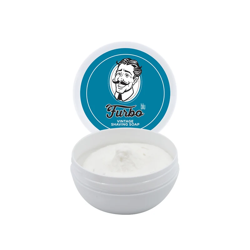 Vintage Blu Sapone da Barba