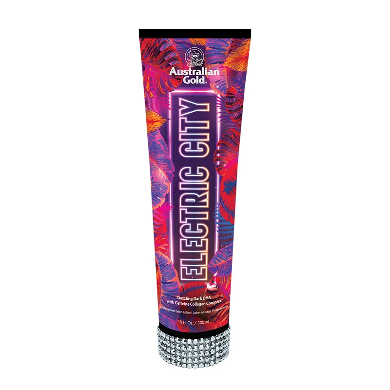 Australian Gold Electric City DHA Bronzer 300ml - cosmetico solare con autoabbronzante