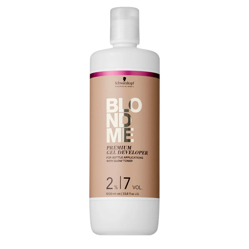 Schwarzkopf Professional Blond Me Premium Gel Developer 2% 7Vol 1000ml - ossigeno attivatore