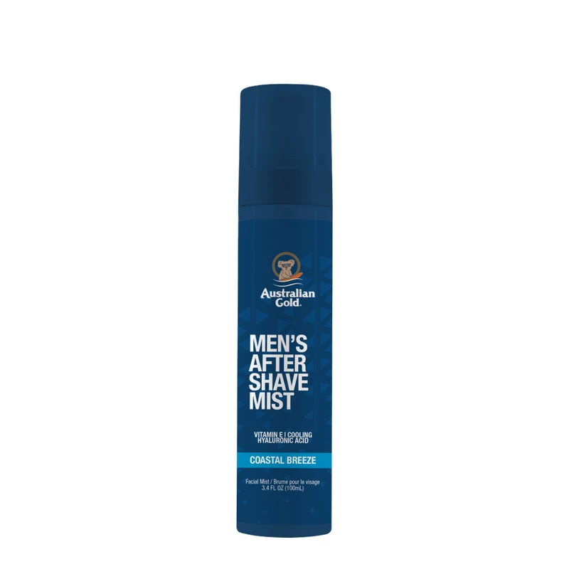Australian Gold Men's After Shave Mist Coastal Breeze 100ml - dopo barba spray rinfrescante anti-age