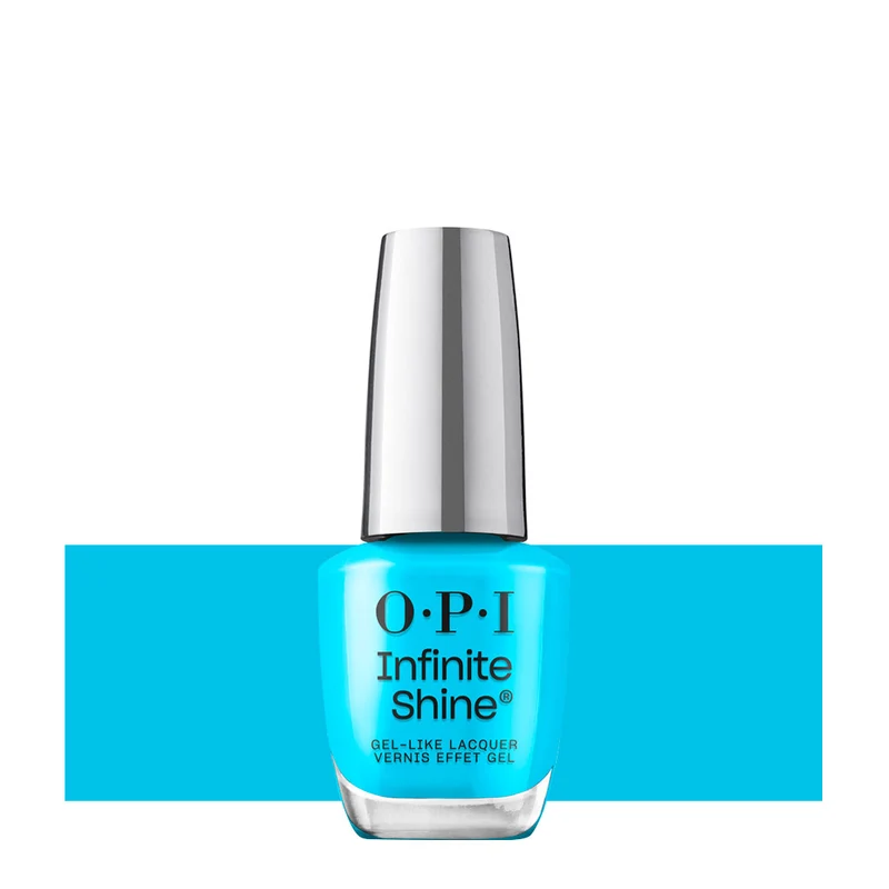 Opi Infinite Shine Summer Collection Beach Party Teal Dawn 15ml - smalto a lunga durata cobalto