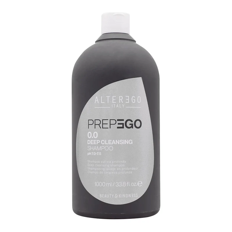 Alterego Shapego PrepEgo 0.0 Deep Cleansing Shampoo 1000ml - shampoo pulizia profonda