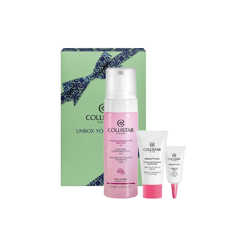 Collistar Mousse Detergente Lenitiva Viso Cofanetto Regalo