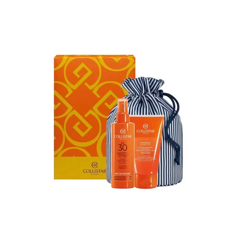 Latte Spray Abbronzante Idratante Viso e Corpo SPF30 Kit Regalo