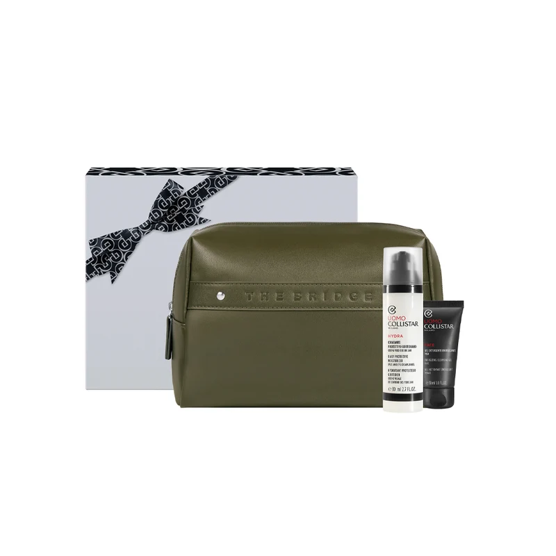 Collistar Hydra Idratante Protettivo Quotidiano + Gel Detergente Energizzante Uomo Cofanetto Regalo
