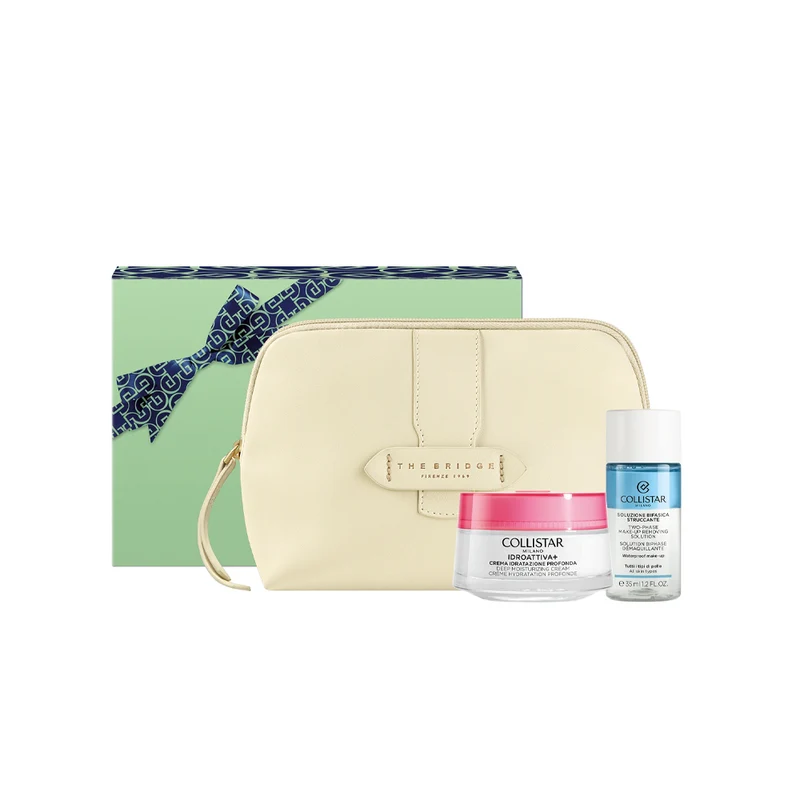 Collistar Idroattiva+ Crema Idratazione Profonda + Struccante Bifasico Cofanetto Regalo
