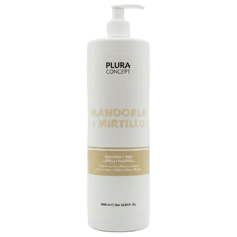 Shampoo capelli Normali Plura Concept Mandorla e Mirtillo 1000 ml