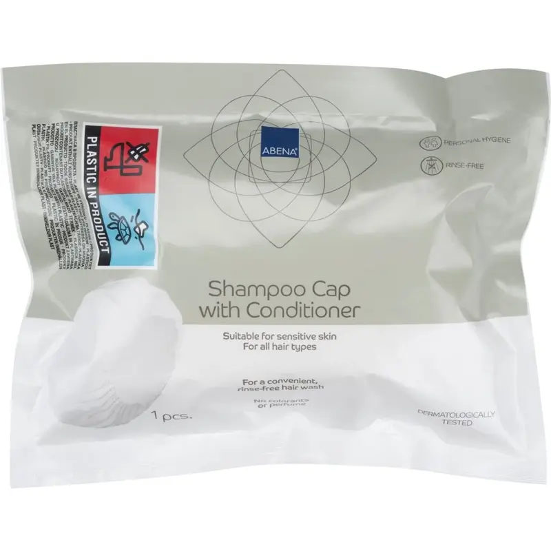 Abena Shampoo and Leave-in Conditioner Cap, 1 unit