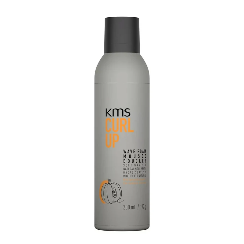 KMS Curl Up Wave Foam 200ml - schiuma definizione onde