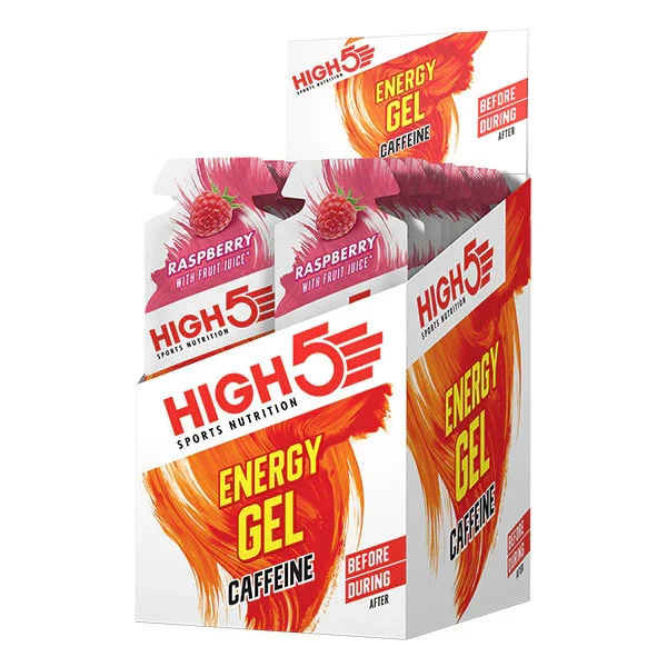 Gel Energetico HIGH5 ENERGY GEL Caffeine (40g) Lampone