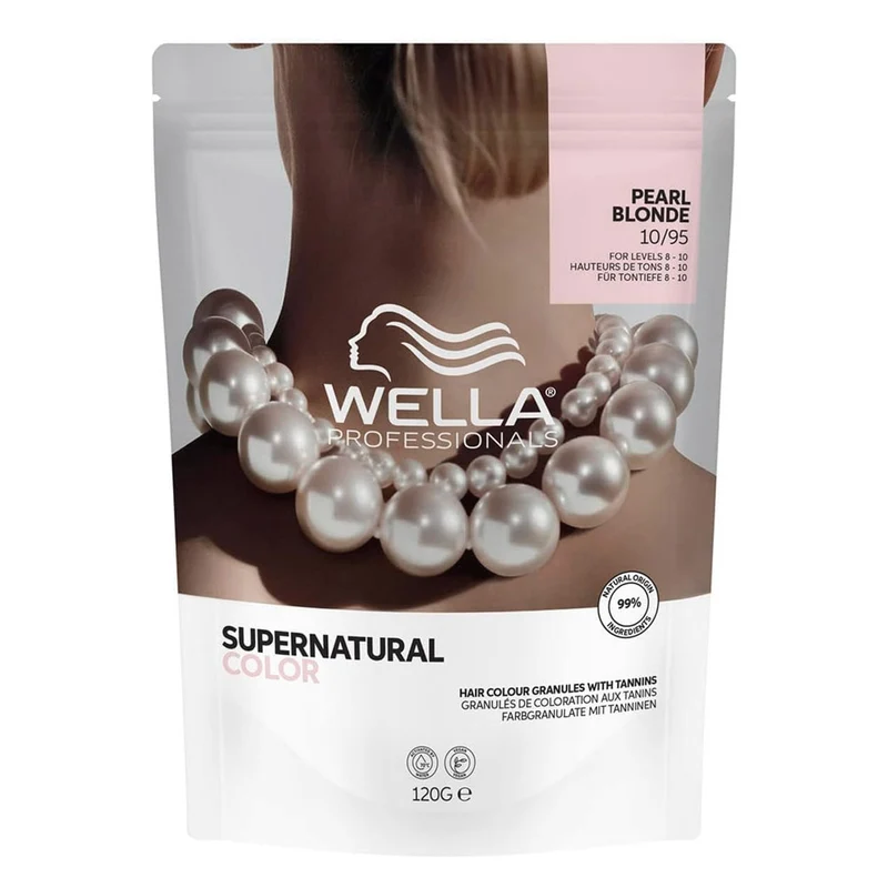 Wella Professionals Supernatural Color Pearl Blonde 10/95 120gr - colore naturale semipermanente