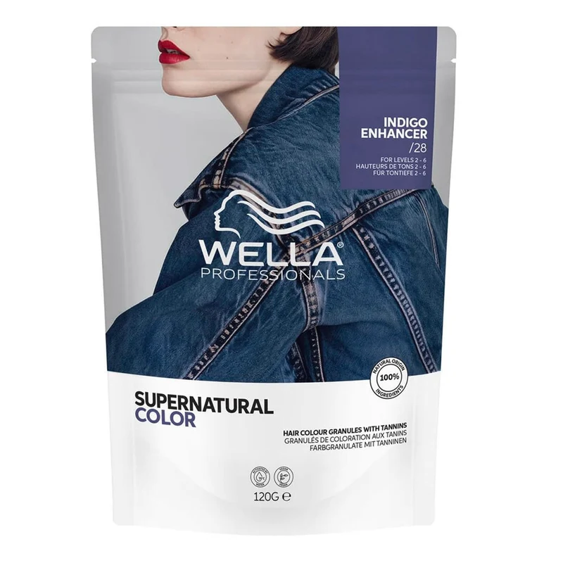 Wella Professionals Supernatural Color Indigo Enhancer /28 120gr - colore naturale semipermanente