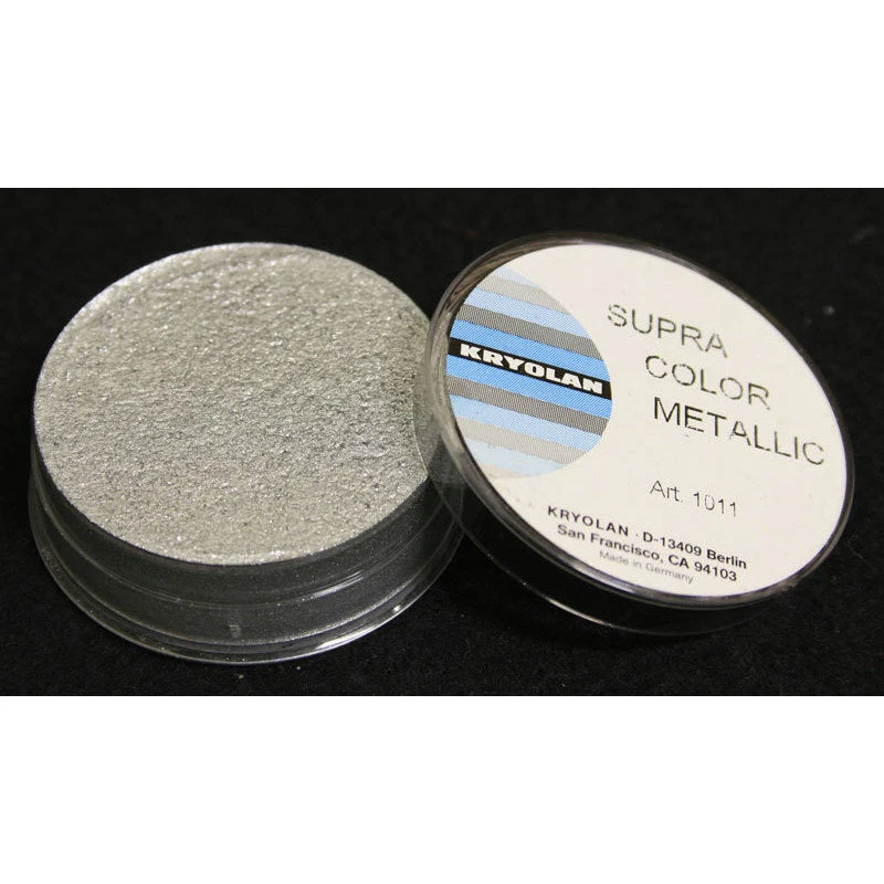 Crema colorante SUPRACOLOR Metal Silver Kryolan 8 ml