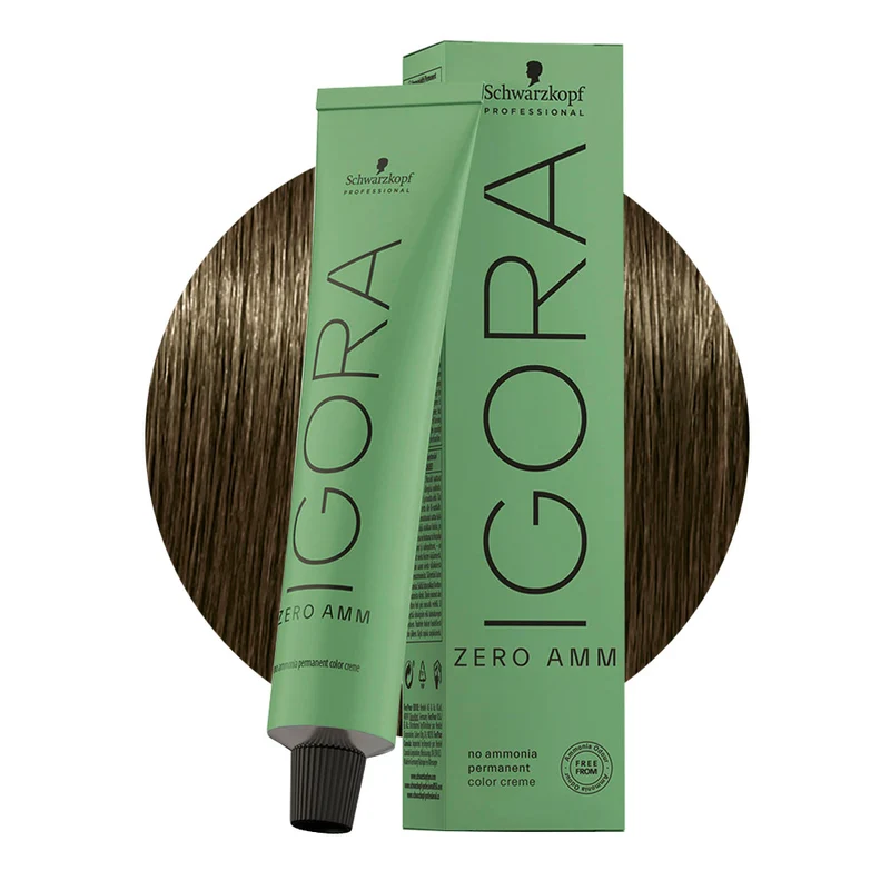 Schwarzkopf Igora Zero Amm 6-31 Biondo Scuro Matt Cendrè 60ml - colorazione permanente senza ammoniaca