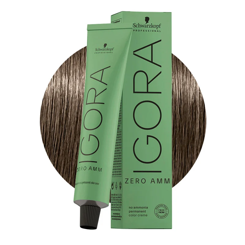 Schwarzkopf Igora Zero Amm 7-1 Biondo Medio Cendrè 60ml - colorazione permanente senza ammoniaca