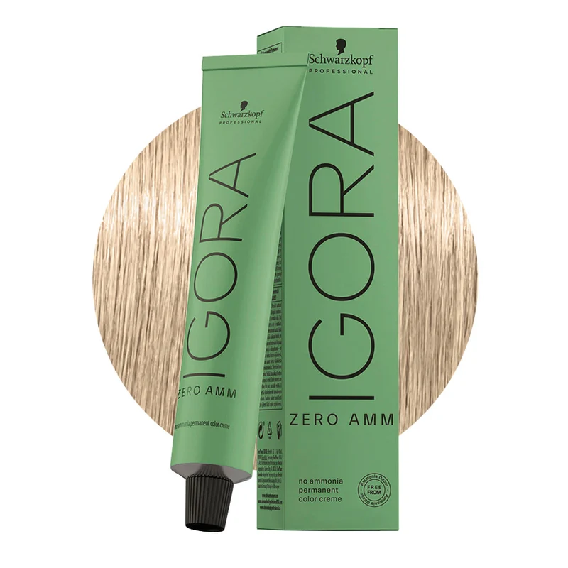 Schwarzkopf Igora Zero Amm 10-2 Ultra Biondo Cenere 60ml - colorazione permanente senza ammoniaca