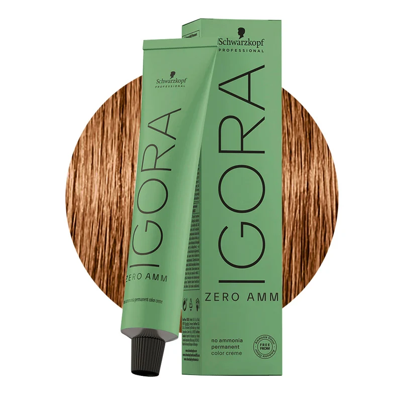 Schwarzkopf Igora Zero Amm 7-60 Biondo Medio Cioccolato Naturale 60ml - colorazione permanente senza ammoniaca