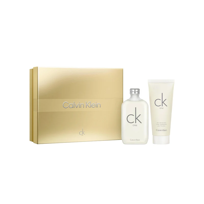 CK One Eau de Toilette Kit Regalo con Crema Corpo