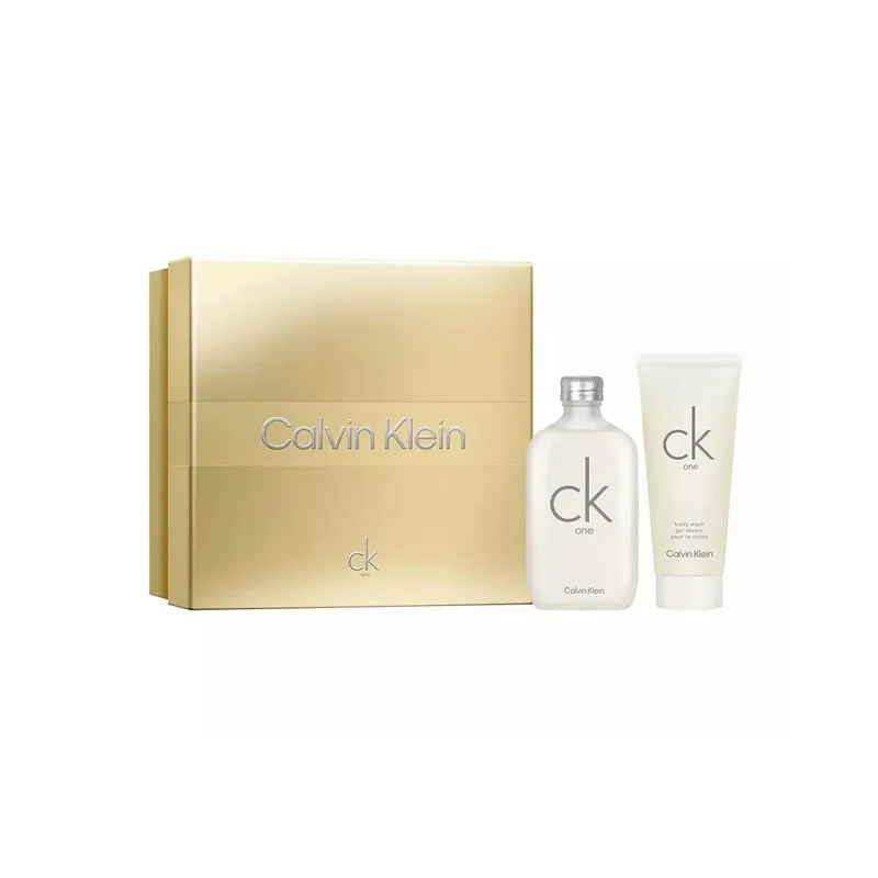 CK One Eau de Toilette Kit Regalo con Gel Doccia