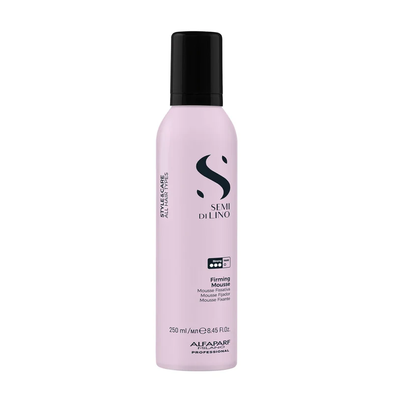 Alfaparf Milano Semi Di Lino Style&Care Firming Mousse 250ml - mousse fissativa tenuta forte