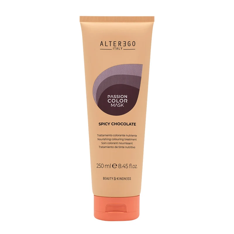 Alterego Passion Color Mask Spicy Chocolate 250ml - maschera colorante nutriente