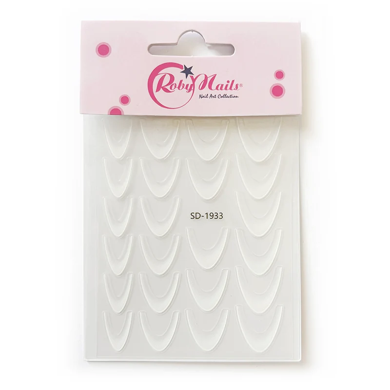 Adesivi French Sticker White 23 pz Robynails