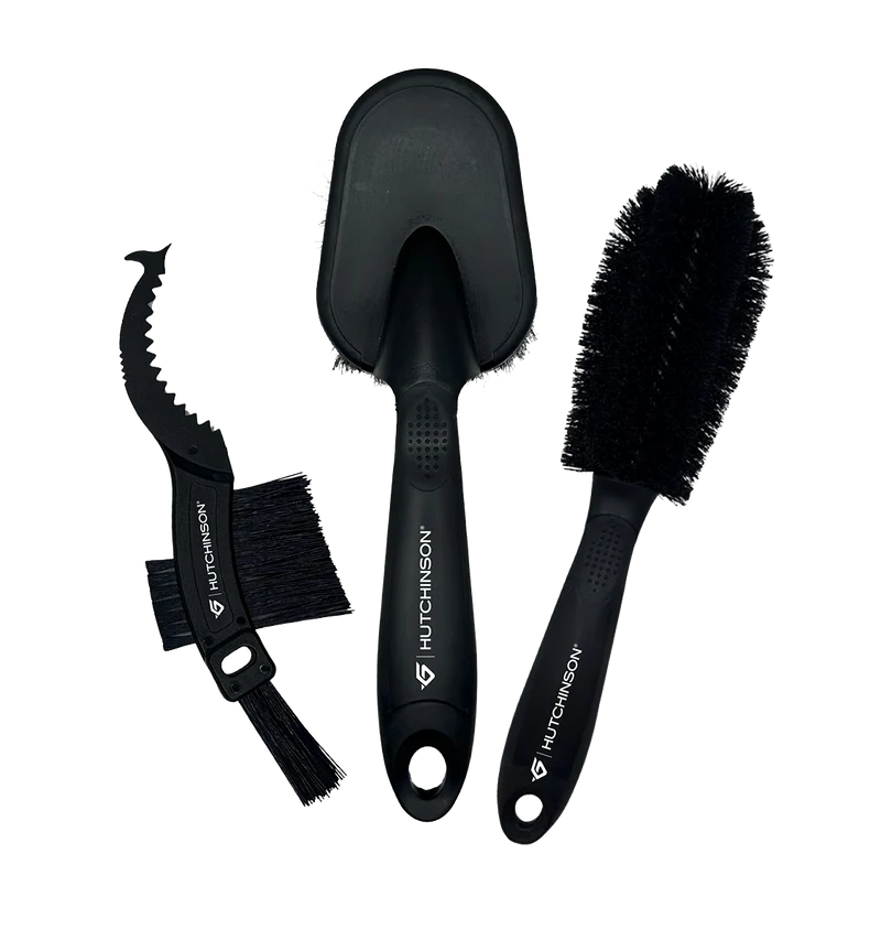Set di 3 spazzole HUTCHINSON BRUSH BIKE SET