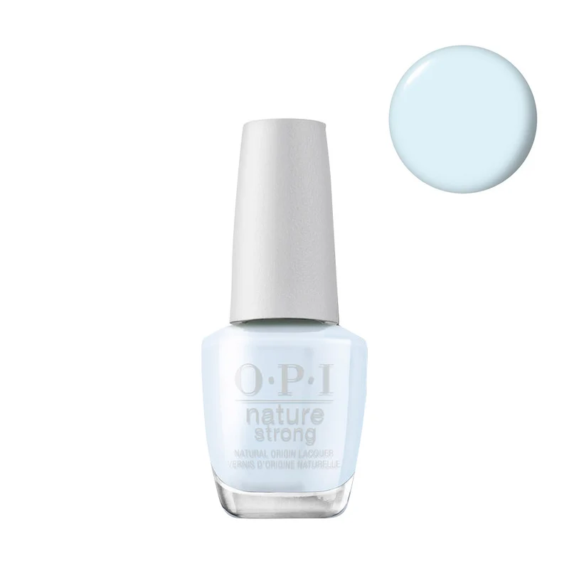 OPI Nature Strong NAT016 Raindrop Expectations 15ml - smalto vegano