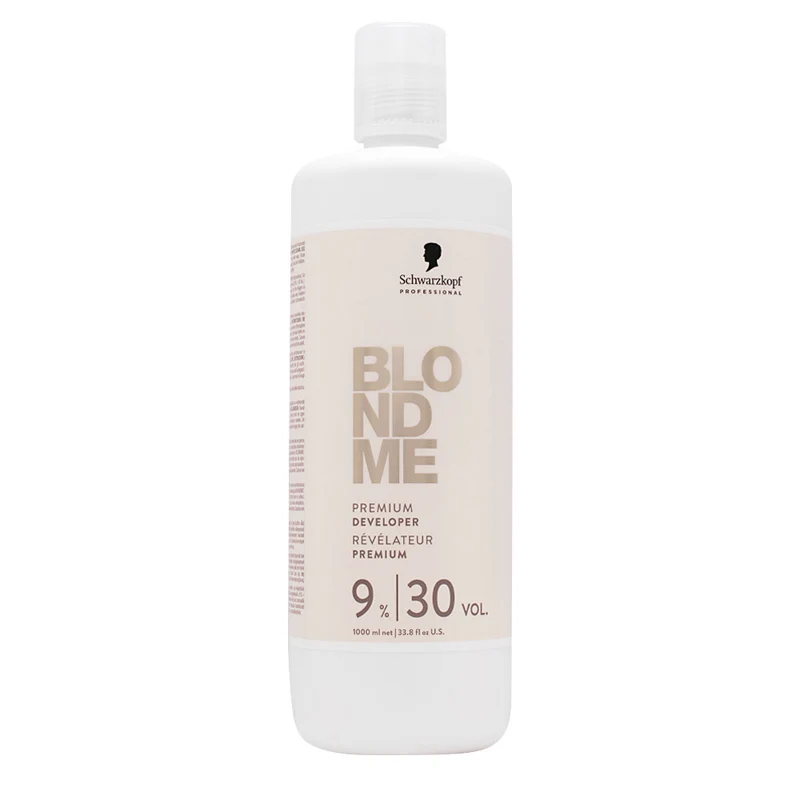 Schwarzkopf Professional Blond Me Premium Developer 9% 30Vol 1000ml - ossigeno attivatore