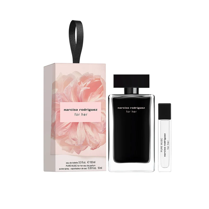 For Her Eau de Toilette Kit Regalo con Pure Musc