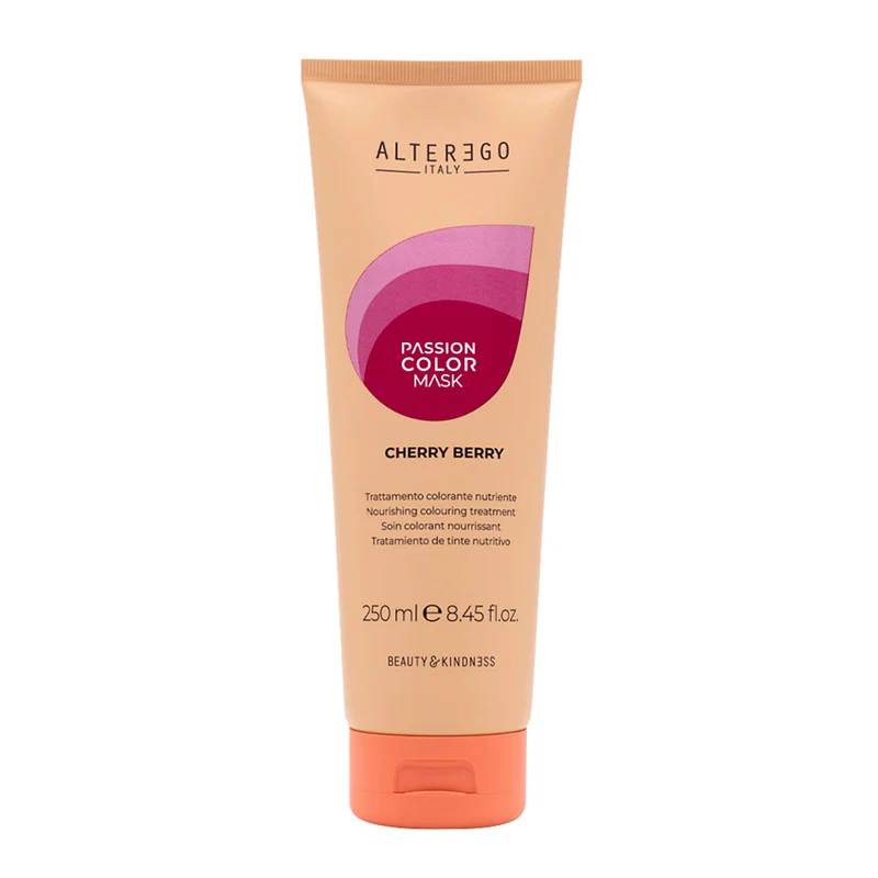 Alterego Passion Color Mask Cherry Berry 250ml - maschera colorante nutriente