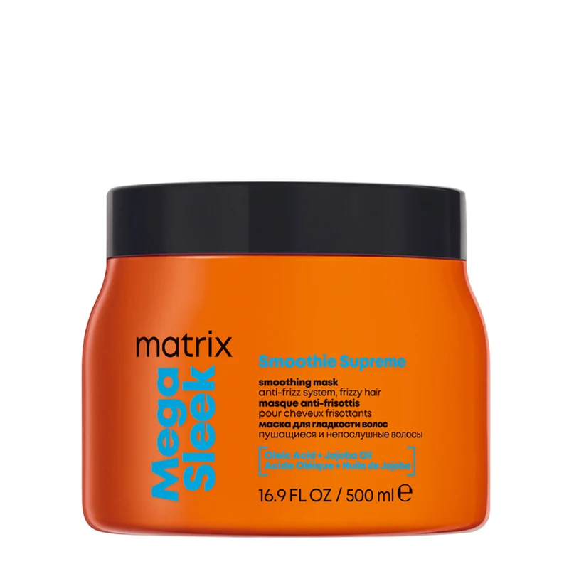 Matrix Haircare Mega Sleek Mask 500ml - maschera levigante anti-crespo