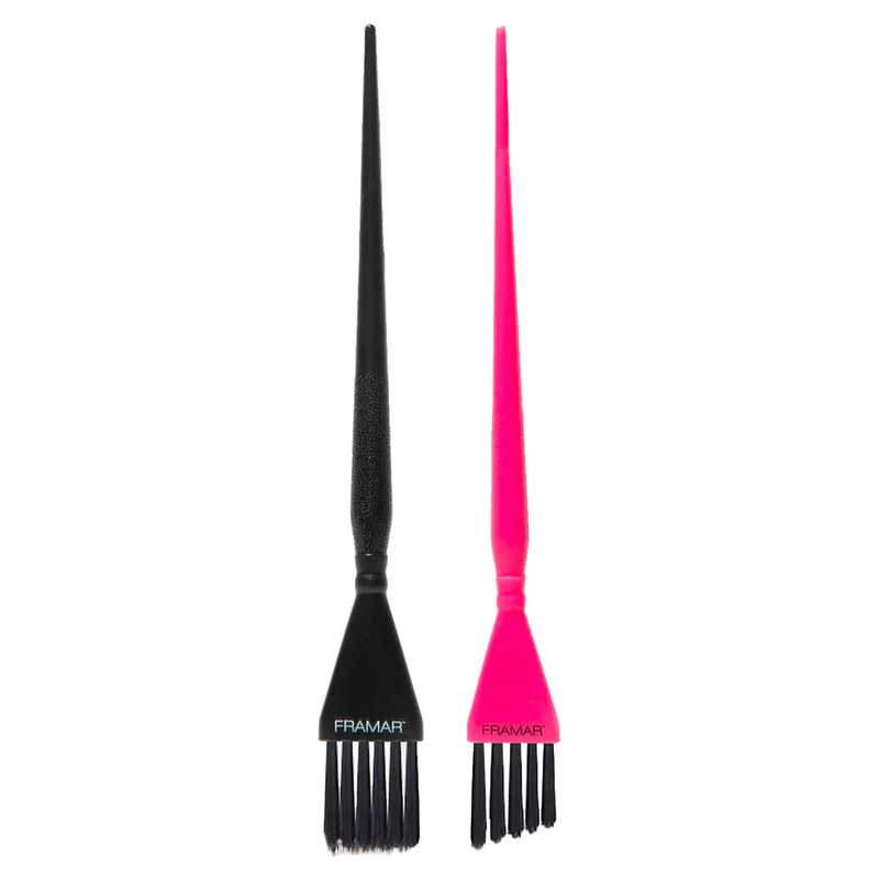 Kit 2 Pennelli Colore Stretto Detail Brush Set Framar