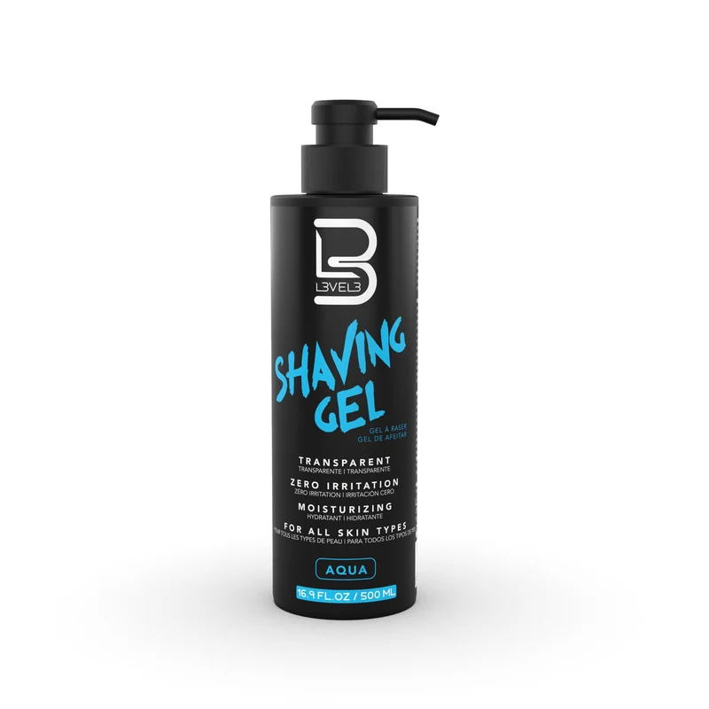 Shaving Gel Trasparente Aqua L3VEL3 500 ml