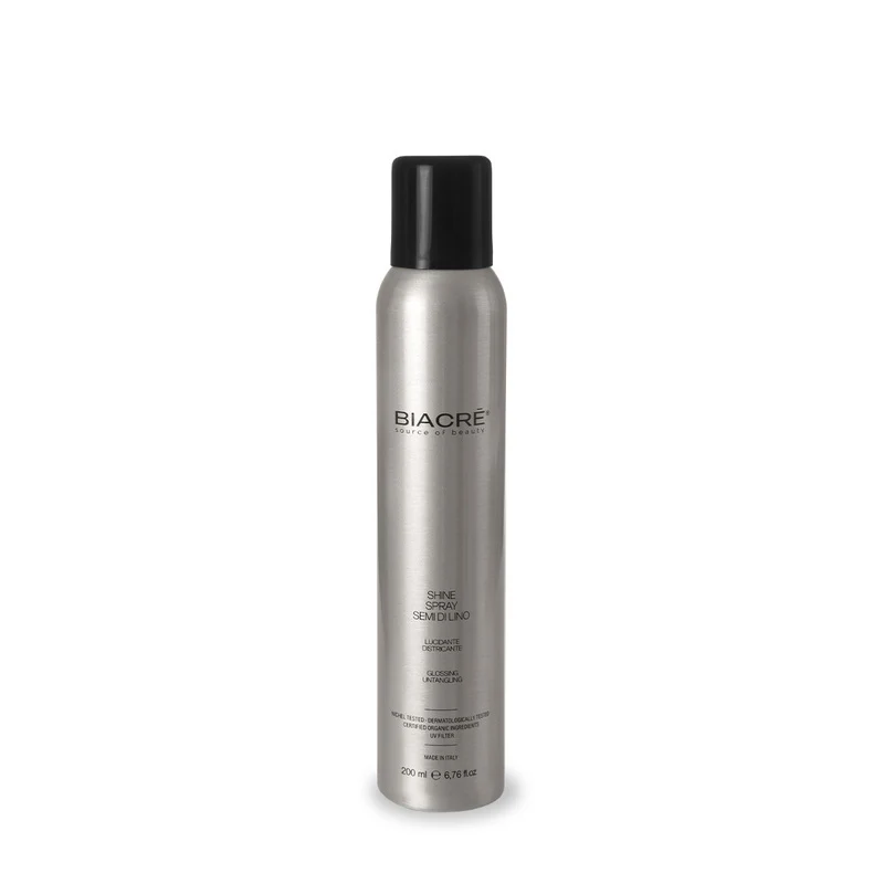 Spray Lucidante ai Semi Lino Shine Cristal Biacrè 200 ml