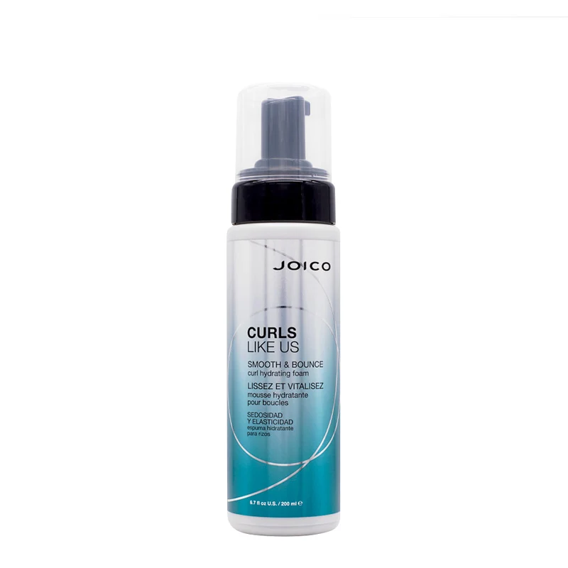 Joico Curls Like Us Smooth&Bounce Curl Hydrating Foam 200ml - schiuma idratante capelli ricci