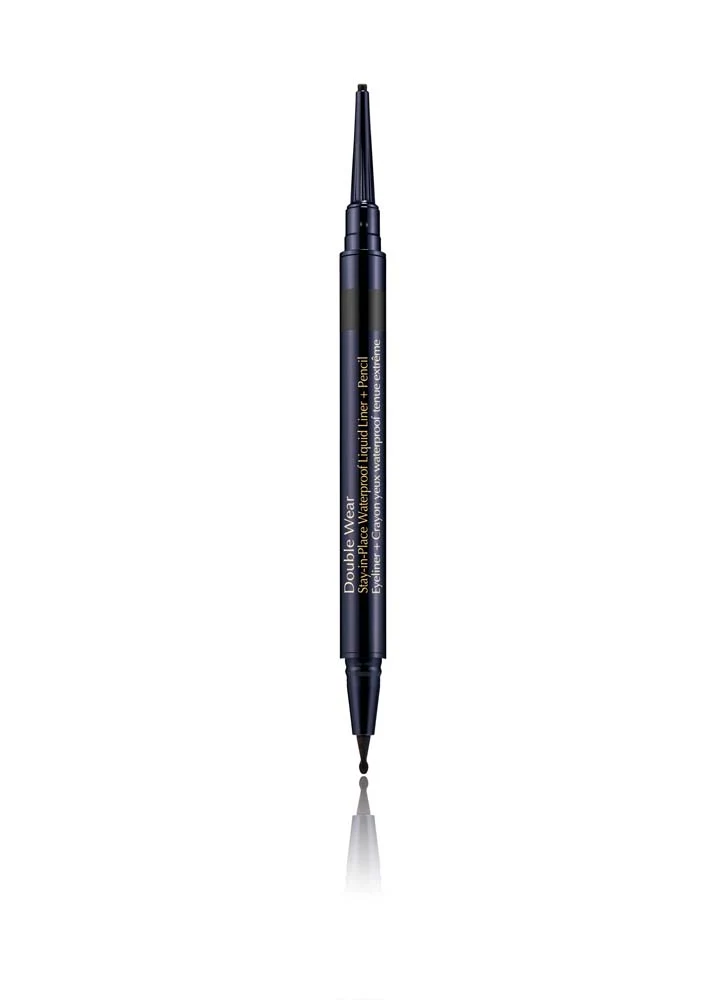 Double Wear Stay-in-Place Waterproof Liquid Liner + Pencil Black - 01 Onyx
