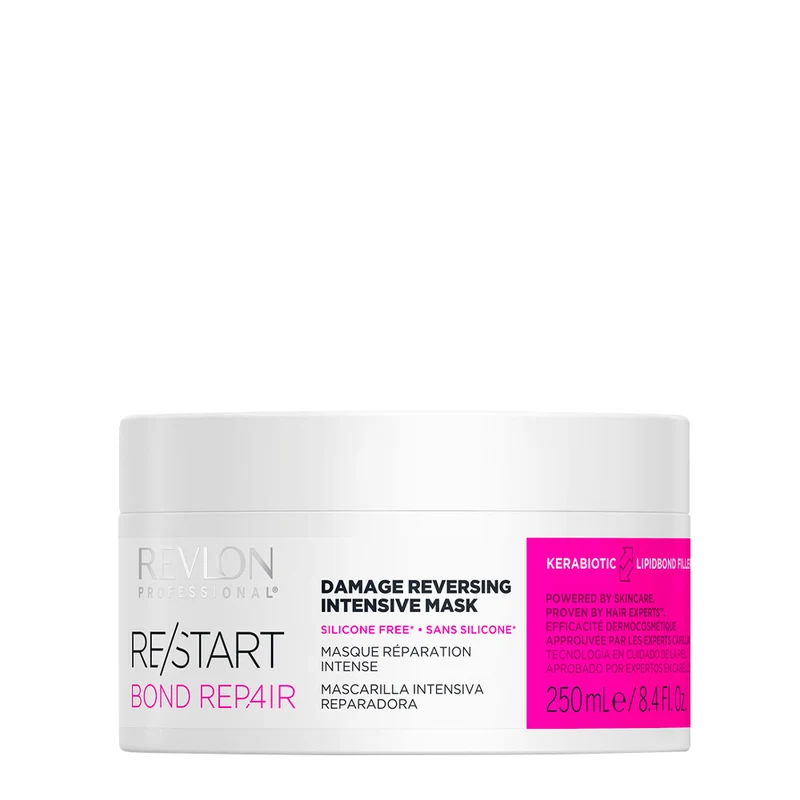Revlon Restart Bond Repair Mask 250ml - maschera intensiva riparatrice capelli danneggiati