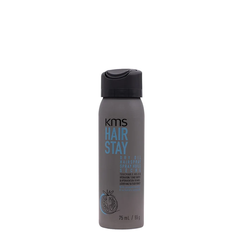 KMS Hairstay Dry Oil Hairspray 75ml - lacca tenuta leggera anticrespo