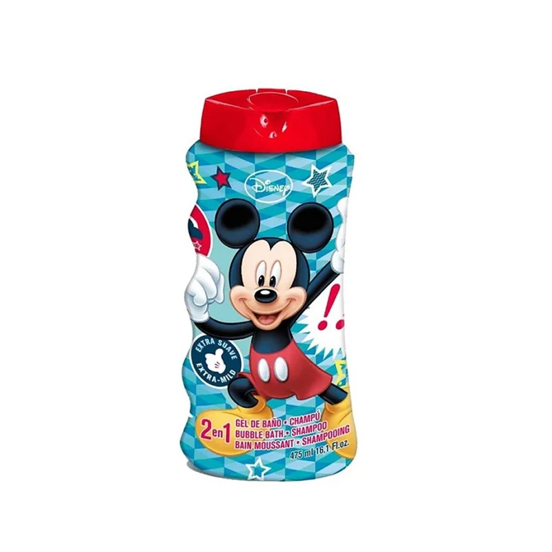 Mickey Mouse 2 in 1 Bagnoschiuma e Shampoo