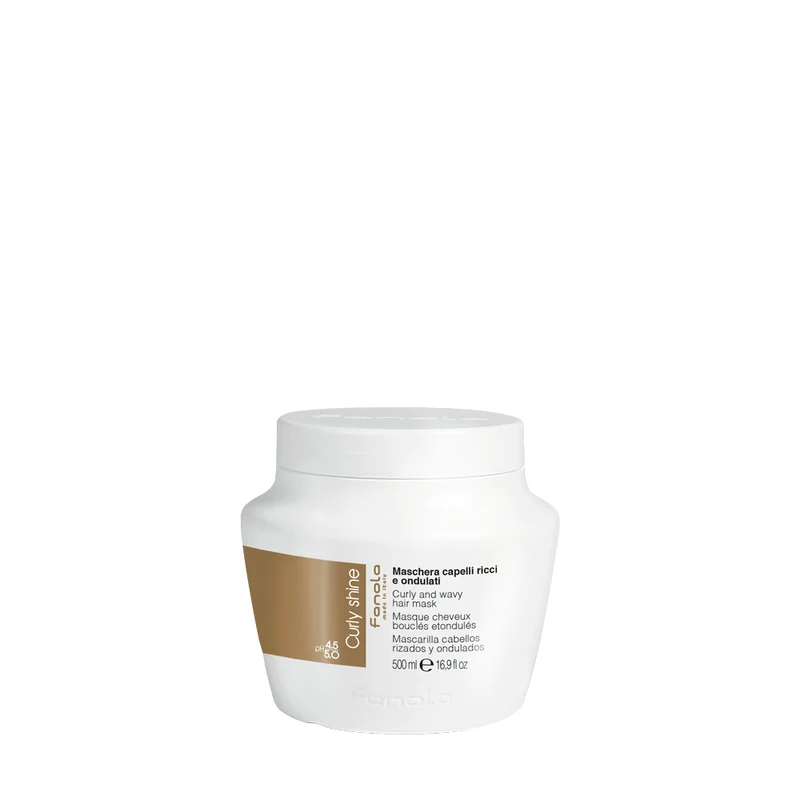 Fanola Curly Shine 500ml - maschera capelli ricci e ondulati
