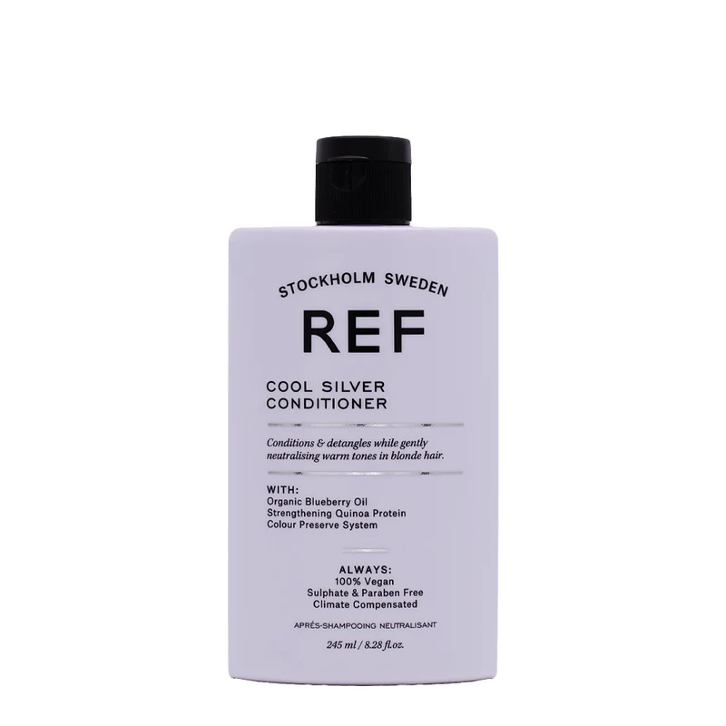 Stockholm Sweden Ref Cool Silver Conditioner 245ml - balsamo per capelli biondi