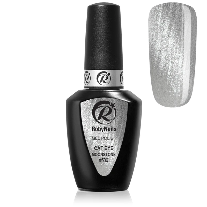 Gel Polish Cat Eye 536 Moonstone Robynails 8 ml