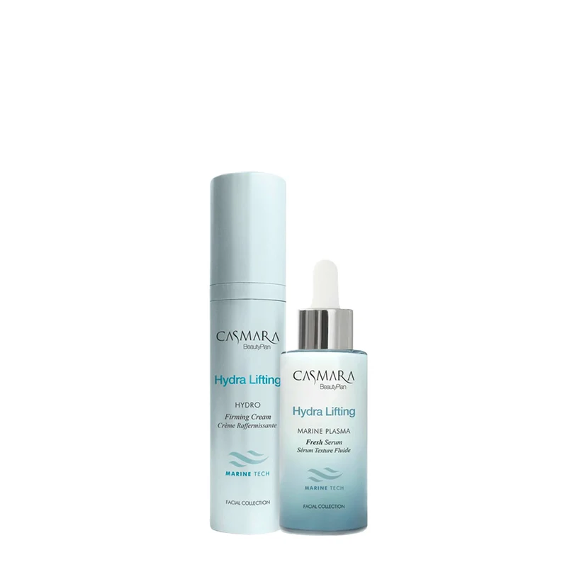 Casmara Hydra Lifting Marine Plasma Fresh Serum 50ml Hydro Firming Cream 50ml