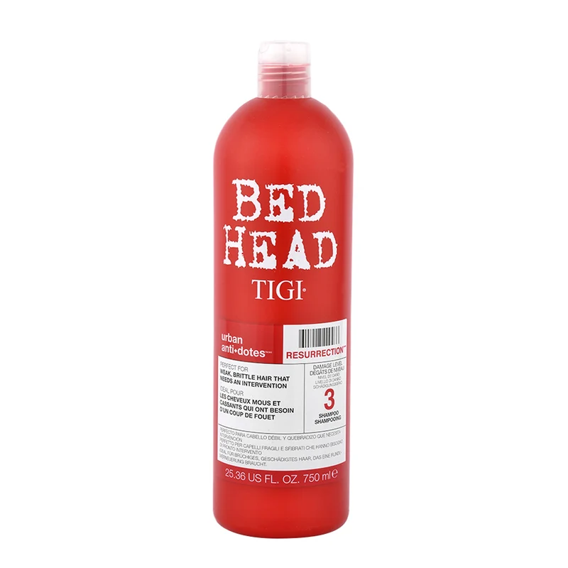 Tigi Bed Head Urban Antidotes Resurrection 3 Shampoo 750ml - shampoo capelli molto rovinati